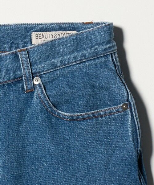 BEAUTY&YOUTH UNITED ARROWS / ビューティー&ユース ユナイテッドアローズ その他パンツ | フェード バギー テーパード 5P デニムパンツ | 詳細6