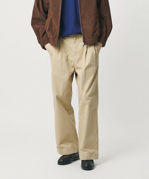 BEAUTY&YOUTH UNITED ARROWS / ビューティー&ユース ユナイテッドアローズ その他パンツ | HI-LINE 3PLY チノ トラウザース（BEIGE）