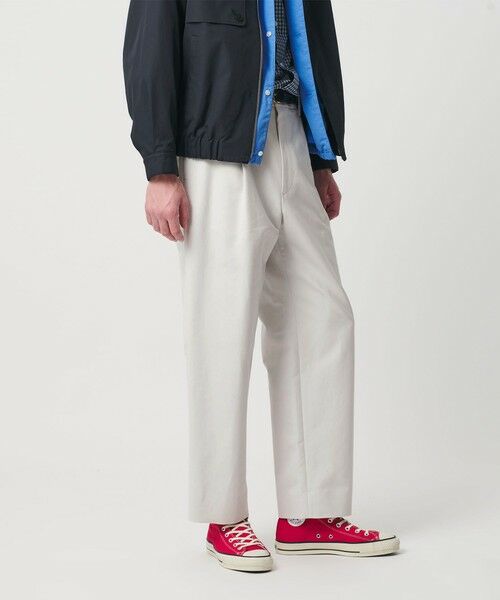 BEAUTY&YOUTH UNITED ARROWS / ビューティー&ユース ユナイテッドアローズ スラックス・ドレスパンツ | フィブリル コットン スラックス NO.9 | 詳細2