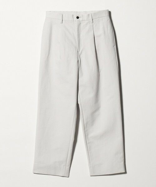 BEAUTY&YOUTH UNITED ARROWS / ビューティー&ユース ユナイテッドアローズ スラックス・ドレスパンツ | フィブリル コットン スラックス NO.9 | 詳細9