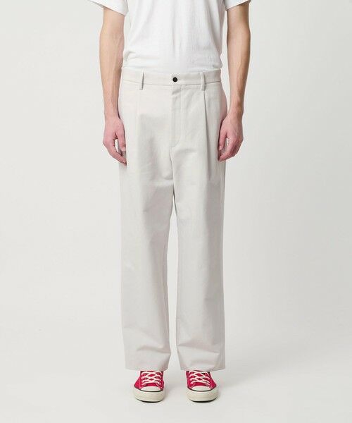 BEAUTY&YOUTH UNITED ARROWS / ビューティー&ユース ユナイテッドアローズ スラックス・ドレスパンツ | フィブリル コットン スラックス NO.9 | 詳細5