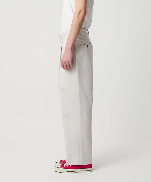 BEAUTY&YOUTH UNITED ARROWS / ビューティー&ユース ユナイテッドアローズ スラックス・ドレスパンツ | フィブリル コットン スラックス NO.9 | 詳細6