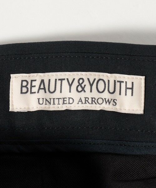 BEAUTY&YOUTH UNITED ARROWS / ビューティー&ユース ユナイテッドアローズ スラックス・ドレスパンツ | フィブリル コットン スラックス NO.9 | 詳細25