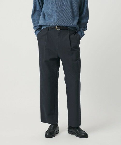 BEAUTY&YOUTH UNITED ARROWS / ビューティー&ユース ユナイテッドアローズ スラックス・ドレスパンツ | フィブリル コットン スラックス NO.9 | 詳細15