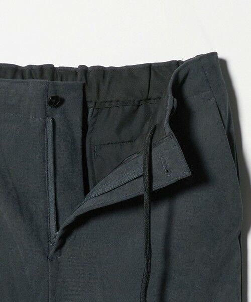 BEAUTY&YOUTH UNITED ARROWS / ビューティー&ユース ユナイテッドアローズ その他パンツ | ブラッシュド ツイル ワンプリーツ テーパード イージーパンツ NO.5 セットアップ対応可能 | 詳細3