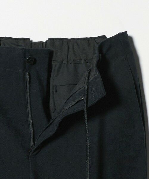 BEAUTY&YOUTH UNITED ARROWS / ビューティー&ユース ユナイテッドアローズ その他パンツ | ブラッシュド ツイル ワンプリーツ テーパード イージーパンツ NO.5 セットアップ対応可能 | 詳細10