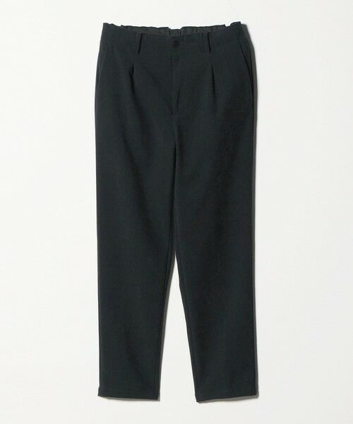 BEAUTY&YOUTH UNITED ARROWS / ビューティー&ユース ユナイテッドアローズ その他パンツ | ブラッシュド ツイル ワンプリーツ テーパード イージーパンツ NO.5 セットアップ対応可能（NAVY）