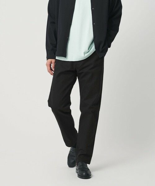 BEAUTY&YOUTH UNITED ARROWS / ビューティー&ユース ユナイテッドアローズ その他パンツ | ストレッチ カツラギ 5ポケット スリムパンツ NO.1(BLACK)