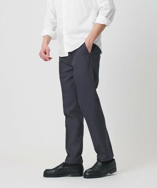 BEAUTY&YOUTH UNITED ARROWS / ビューティー&ユース ユナイテッドアローズ スラックス・ドレスパンツ | 【WEB限定 WARDROBE SMART】デニムライク ノープリーツ パンツ | 詳細1