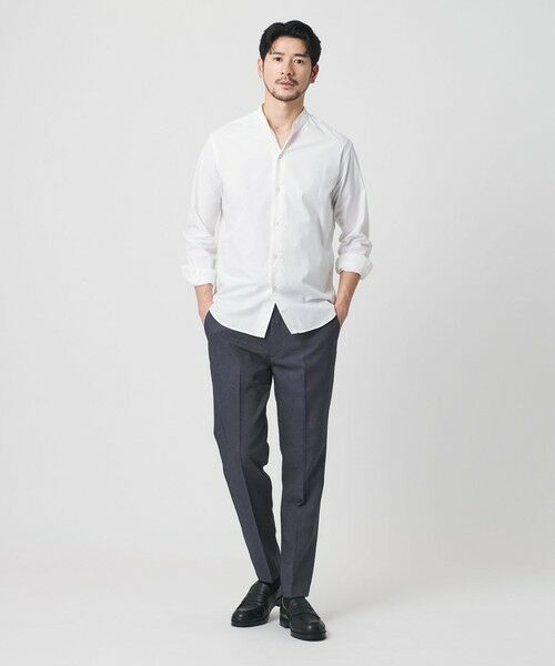 BEAUTY&YOUTH UNITED ARROWS / ビューティー&ユース ユナイテッドアローズ スラックス・ドレスパンツ | 【WEB限定 WARDROBE SMART】デニムライク ノープリーツ パンツ | 詳細3