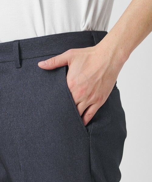 BEAUTY&YOUTH UNITED ARROWS / ビューティー&ユース ユナイテッドアローズ スラックス・ドレスパンツ | 【WEB限定 WARDROBE SMART】デニムライク ノープリーツ パンツ | 詳細8
