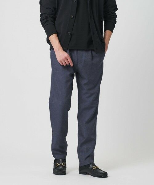 BEAUTY&YOUTH UNITED ARROWS / ビューティー&ユース ユナイテッドアローズ その他パンツ | 【WEB限定 WARDROBE SMART】デニムライク 1P イージーパンツ（NAVY）