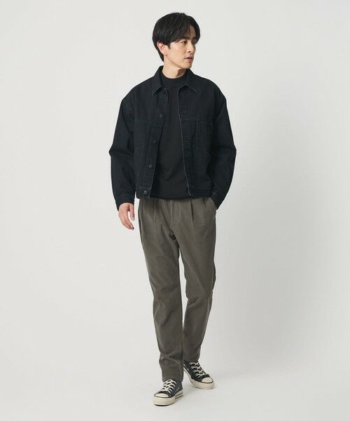 BEAUTY&YOUTH UNITED ARROWS / ビューティー&ユース ユナイテッドアローズ その他パンツ | トリコット コーデュロイ 1プリーツ イージーパンツ NO.5 ストレッチ | 詳細15