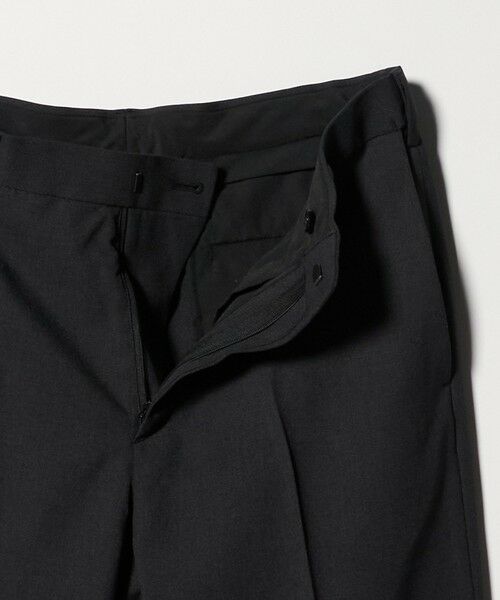 BEAUTY&YOUTH UNITED ARROWS / ビューティー&ユース ユナイテッドアローズ その他パンツ | ピンヘッド ポリエステル ノープリーツ スリム パンツ NO.1 セットアップ対応可能 | 詳細9