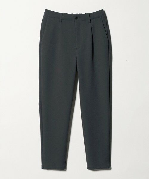 BEAUTY&YOUTH UNITED ARROWS / ビューティー&ユース ユナイテッドアローズ その他パンツ | 東レ/TORAY ワルツ 1プリーツ テーパード パンツ NO.5 セットアップ対応 ヨコストレッチ ウォッシャブル（DK.GRAY）