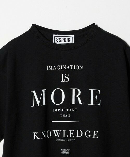 BEAUTY&YOUTH UNITED ARROWS / ビューティー&ユース ユナイテッドアローズ カットソー | ＜ESPOIR＞IMAGINATION Tシャツ | 詳細2