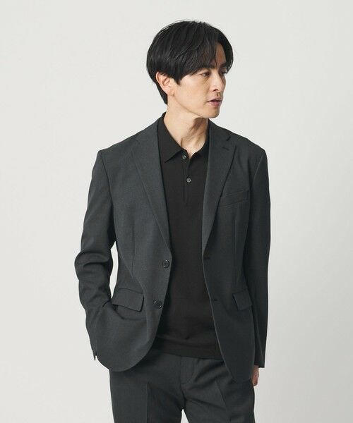 BEAUTY&YOUTH UNITED ARROWS / ビューティー&ユース ユナイテッドアローズ テーラードジャケット | ピンヘッド ポリエステル 2B ジャケット セットアップ対応可能 | 詳細4