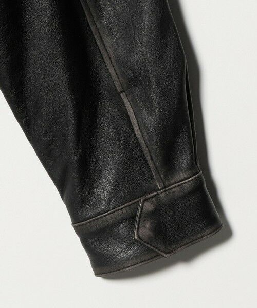 BEAUTY&YOUTH UNITED ARROWS / ビューティー&ユース ユナイテッドアローズ レザーブルゾン・ジャケット | ラブ レザー バルーン ジャケット | 詳細12