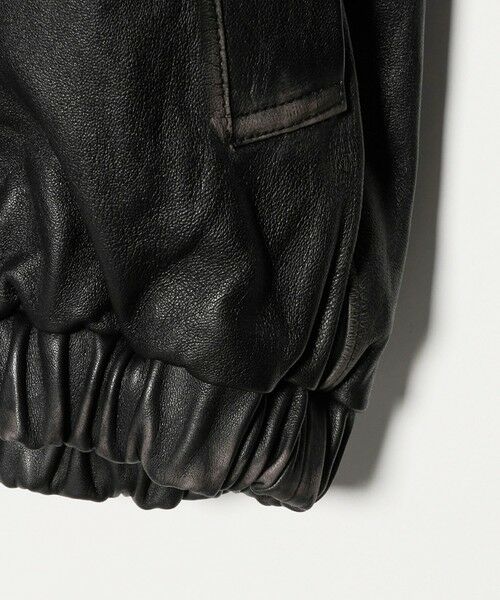 BEAUTY&YOUTH UNITED ARROWS / ビューティー&ユース ユナイテッドアローズ レザーブルゾン・ジャケット | ラブ レザー バルーン ジャケット | 詳細13