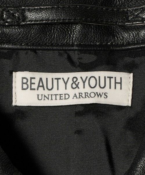 BEAUTY&YOUTH UNITED ARROWS / ビューティー&ユース ユナイテッドアローズ レザーブルゾン・ジャケット | ラブ レザー バルーン ジャケット | 詳細17