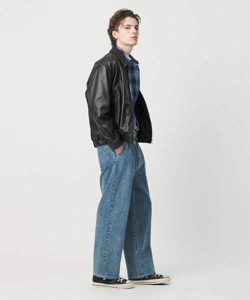 BEAUTY&YOUTH UNITED ARROWS / ビューティー&ユース ユナイテッドアローズ レザーブルゾン・ジャケット | ラブ レザー バルーン ジャケット | 詳細4