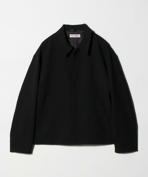 BEAUTY&YOUTH UNITED ARROWS / ビューティー&ユース ユナイテッドアローズ その他アウター | モノトーン ツイード ショート ブルゾン（BLACK）