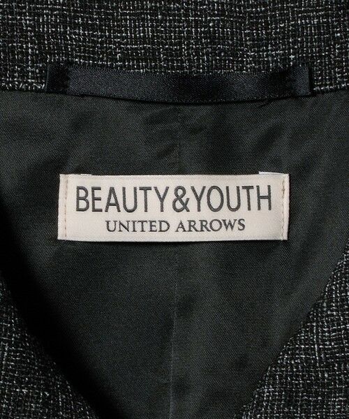 BEAUTY&YOUTH UNITED ARROWS / ビューティー&ユース ユナイテッドアローズ その他アウター | モノトーン ツイード ショート ブルゾン | 詳細15