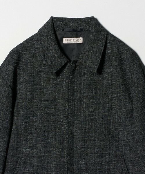 BEAUTY&YOUTH UNITED ARROWS / ビューティー&ユース ユナイテッドアローズ その他アウター | モノトーン ツイード ショート ブルゾン | 詳細6