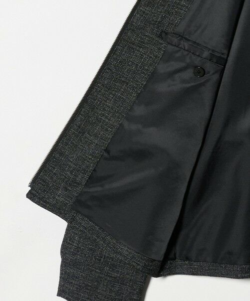 BEAUTY&YOUTH UNITED ARROWS / ビューティー&ユース ユナイテッドアローズ その他アウター | モノトーン ツイード ショート ブルゾン | 詳細13