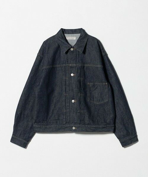 BEAUTY&YOUTH UNITED ARROWS / ビューティー&ユース ユナイテッドアローズ その他アウター | ハイツイスト デニム ジャケット（NAVY）