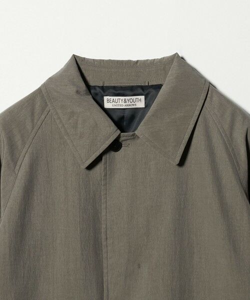 BEAUTY&YOUTH UNITED ARROWS / ビューティー&ユース ユナイテッドアローズ ステンカラーコート | ウォッシャー バルマカン コート | 詳細15