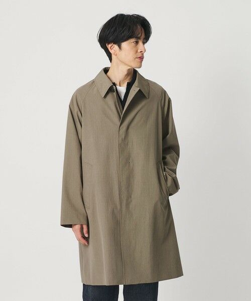 BEAUTY&YOUTH UNITED ARROWS / ビューティー&ユース ユナイテッドアローズ ステンカラーコート | ウォッシャー バルマカン コート | 詳細11