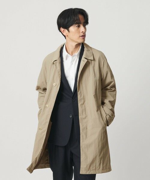 BEAUTY&YOUTH UNITED ARROWS / ビューティー&ユース ユナイテッドアローズ ステンカラーコート | PERTEX ナイロン バルマカン コート 撥水 | 詳細6