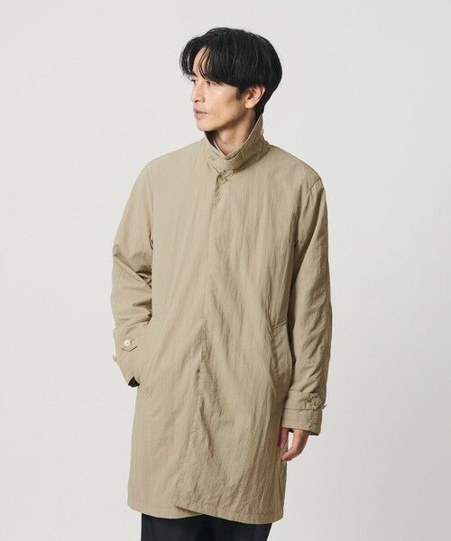 BEAUTY&YOUTH UNITED ARROWS / ビューティー&ユース ユナイテッドアローズ ステンカラーコート | PERTEX ナイロン バルマカン コート 撥水 | 詳細7