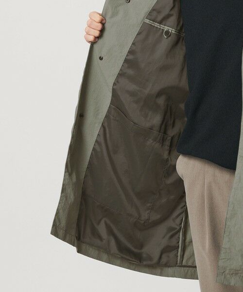 BEAUTY&YOUTH UNITED ARROWS / ビューティー&ユース ユナイテッドアローズ ステンカラーコート | PERTEX ナイロン バルマカン コート 撥水 | 詳細12