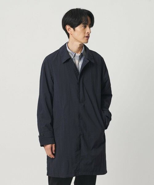 BEAUTY&YOUTH UNITED ARROWS / ビューティー&ユース ユナイテッドアローズ ステンカラーコート | PERTEX ナイロン バルマカン コート 撥水 | 詳細17