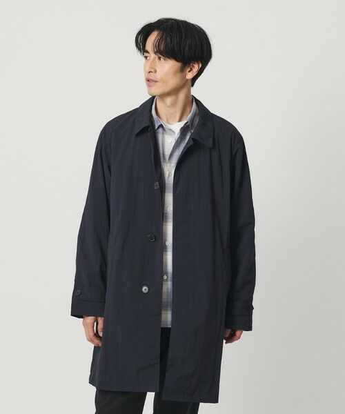 BEAUTY&YOUTH UNITED ARROWS / ビューティー&ユース ユナイテッドアローズ ステンカラーコート | PERTEX ナイロン バルマカン コート 撥水 | 詳細14