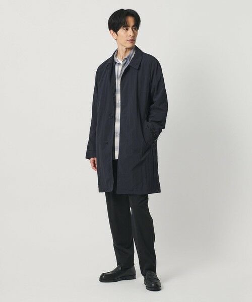 BEAUTY&YOUTH UNITED ARROWS / ビューティー&ユース ユナイテッドアローズ ステンカラーコート | PERTEX ナイロン バルマカン コート 撥水 | 詳細15