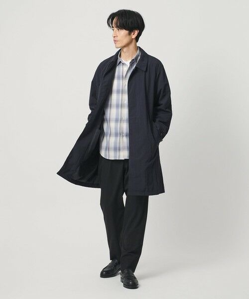 BEAUTY&YOUTH UNITED ARROWS / ビューティー&ユース ユナイテッドアローズ ステンカラーコート | PERTEX ナイロン バルマカン コート 撥水 | 詳細16