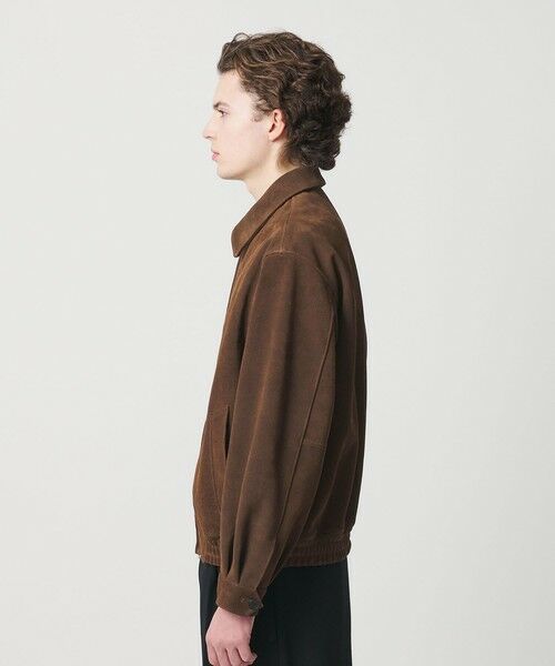 BEAUTY&YOUTH UNITED ARROWS / ビューティー&ユース ユナイテッドアローズ レザーブルゾン・ジャケット | HI‐LINE ノスタルジア スエード ブルゾン | 詳細10