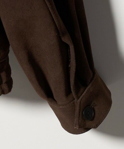 BEAUTY&YOUTH UNITED ARROWS / ビューティー&ユース ユナイテッドアローズ レザーブルゾン・ジャケット | HI‐LINE ノスタルジア スエード ブルゾン | 詳細15