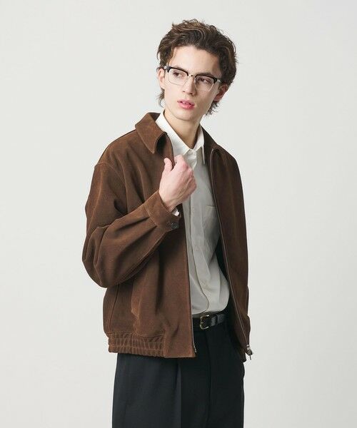 BEAUTY&YOUTH UNITED ARROWS / ビューティー&ユース ユナイテッドアローズ レザーブルゾン・ジャケット | HI‐LINE ノスタルジア スエード ブルゾン | 詳細2