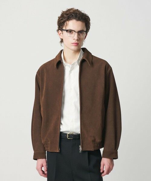 BEAUTY&YOUTH UNITED ARROWS / ビューティー&ユース ユナイテッドアローズ レザーブルゾン・ジャケット | HI‐LINE ノスタルジア スエード ブルゾン | 詳細3