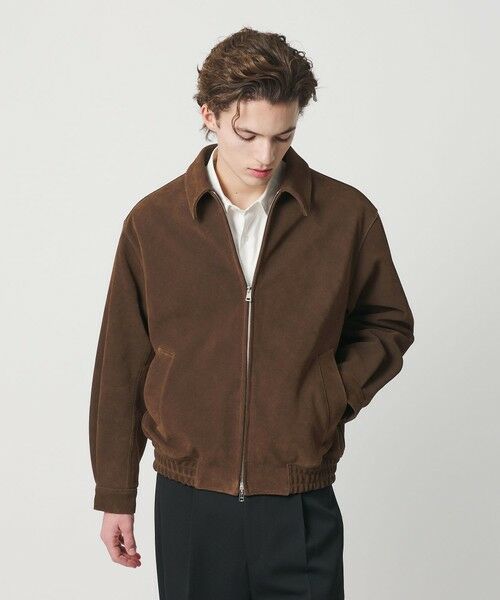 BEAUTY&YOUTH UNITED ARROWS / ビューティー&ユース ユナイテッドアローズ レザーブルゾン・ジャケット | HI‐LINE ノスタルジア スエード ブルゾン | 詳細6