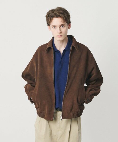 BEAUTY&YOUTH UNITED ARROWS / ビューティー&ユース ユナイテッドアローズ レザーブルゾン・ジャケット | HI‐LINE ノスタルジア スエード ブルゾン | 詳細8