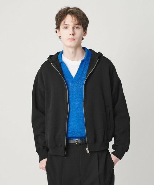 BEAUTY&YOUTH UNITED ARROWS / ビューティー&ユース ユナイテッドアローズ カーディガン・ボレロ | ヘビー クラシック スウェット ジップ ジャケット | 詳細1