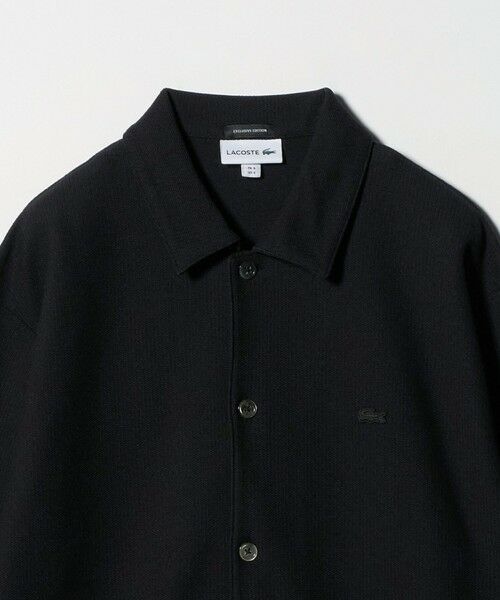 BEAUTY&YOUTH UNITED ARROWS / ビューティー&ユース ユナイテッドアローズ カーディガン・ボレロ | ＜LACOSTE for BEAUTY&YOUTH＞ワントーン シャツ ジャケット | 詳細7