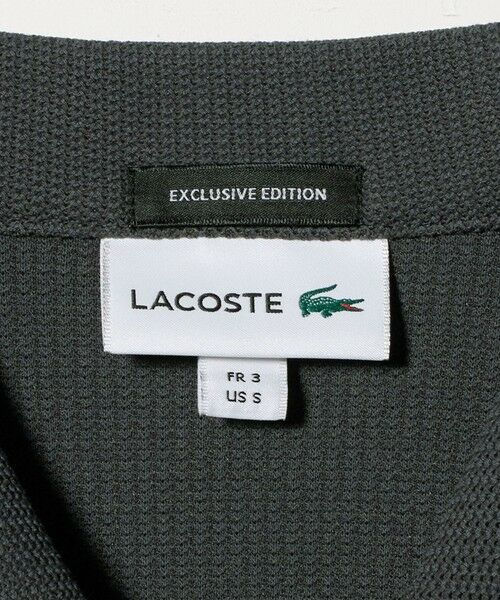 BEAUTY&YOUTH UNITED ARROWS / ビューティー&ユース ユナイテッドアローズ カーディガン・ボレロ | ＜LACOSTE for BEAUTY&YOUTH＞ワントーン シャツ ジャケット | 詳細19