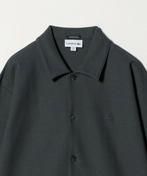 BEAUTY&YOUTH UNITED ARROWS / ビューティー&ユース ユナイテッドアローズ カーディガン・ボレロ | ＜LACOSTE for BEAUTY&YOUTH＞ワントーン シャツ ジャケット | 詳細12