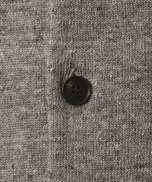 BEAUTY&YOUTH UNITED ARROWS / ビューティー&ユース ユナイテッドアローズ カーディガン・ボレロ | ハイブリッド リネン ポロカラー ジャケット | 詳細9